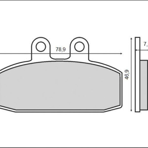 Brenta Klocki hamulcowe – BR3026
