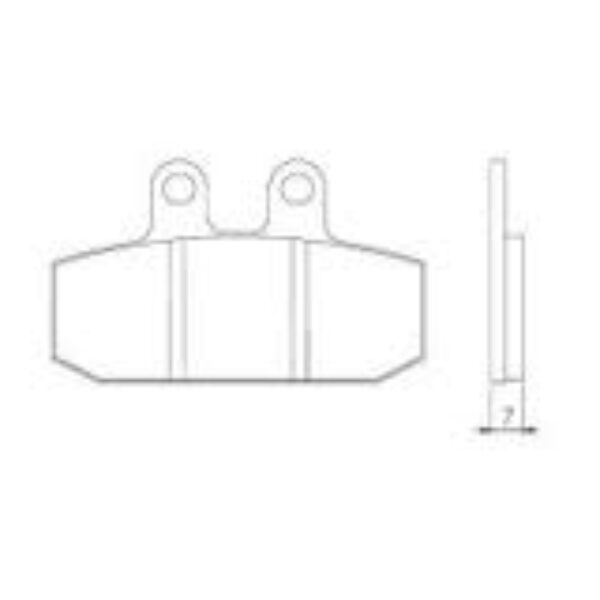 Brenta Klocki hamulcowe – BR4026