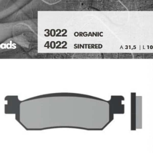 Brenta Klocki hamulcowe – BR3022