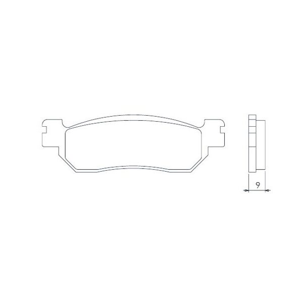 Brenta Klocki hamulcowe – BR4022