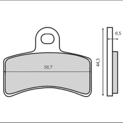 Brenta Klocki hamulcowe - BR3039