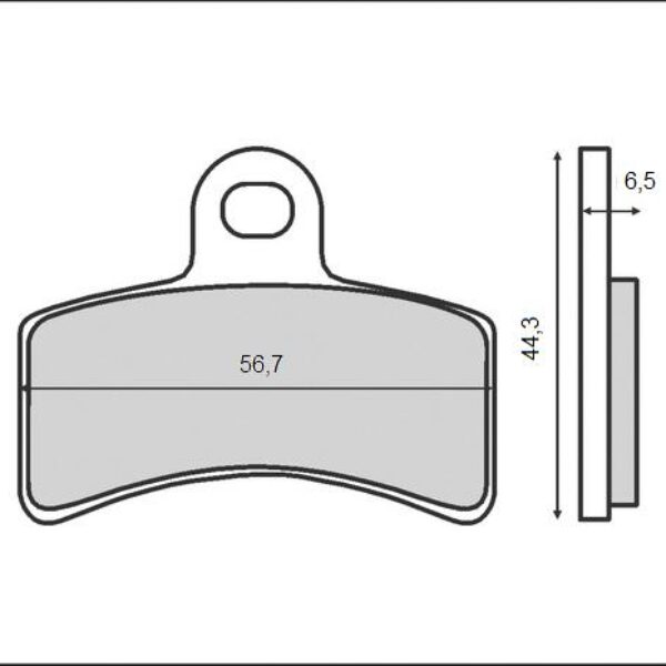 Brenta Klocki hamulcowe – BR3039