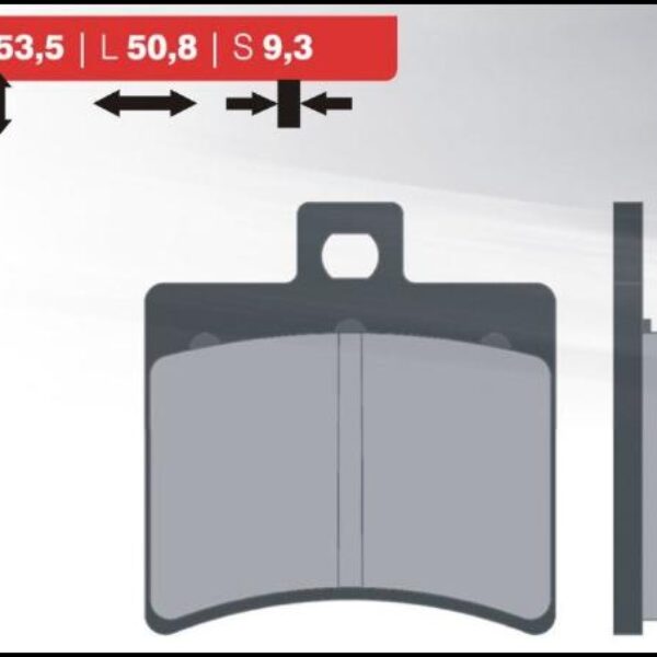 Brenta Klocki hamulcowe – BR3020