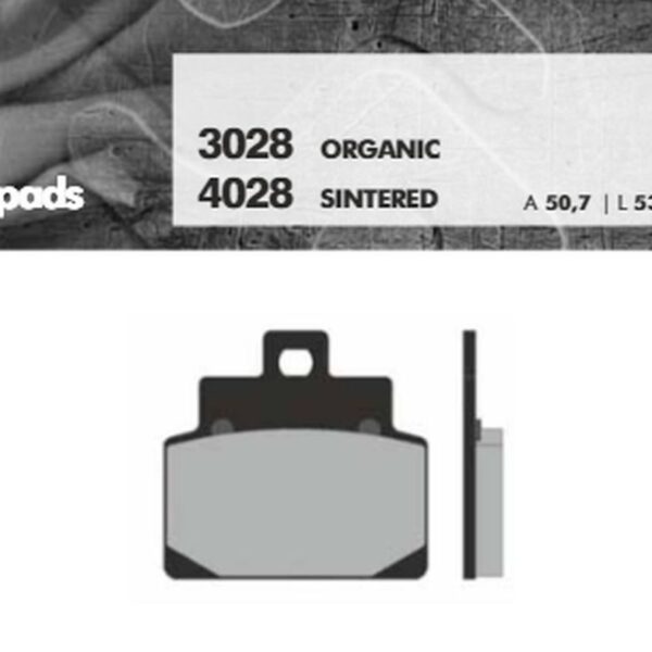 Brenta Klocki hamulcowe – APRILIA 125)