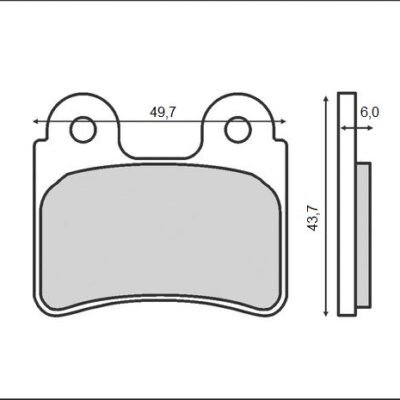 Brenta Klocki hamulcowe - BR3040