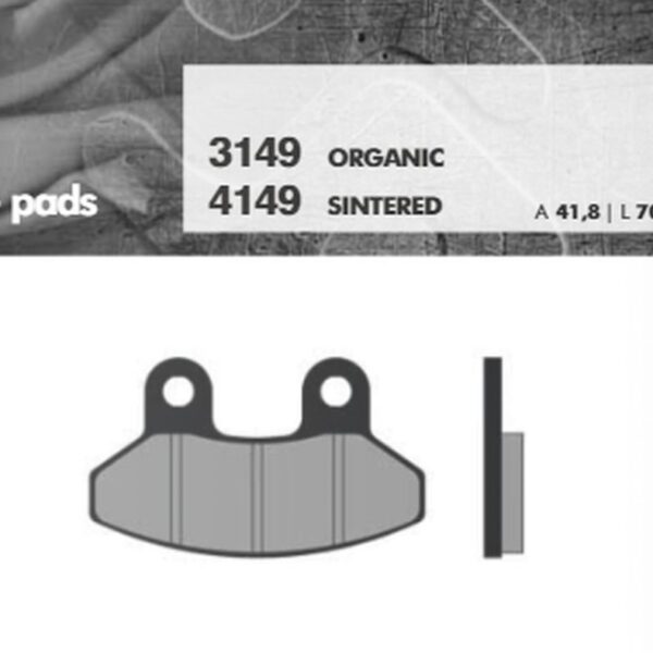 Brenta Klocki hamulcowe – SYM PRZÓD (FT 3149)