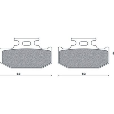 Brenta Klocki hamulcowe - BR3110