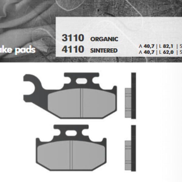Brenta Klocki hamulcowe – BR4110