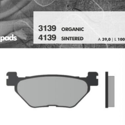 Brenta Klocki hamulcowe - YAMAHA TDM/FJR/XT/XV/XVS TY...