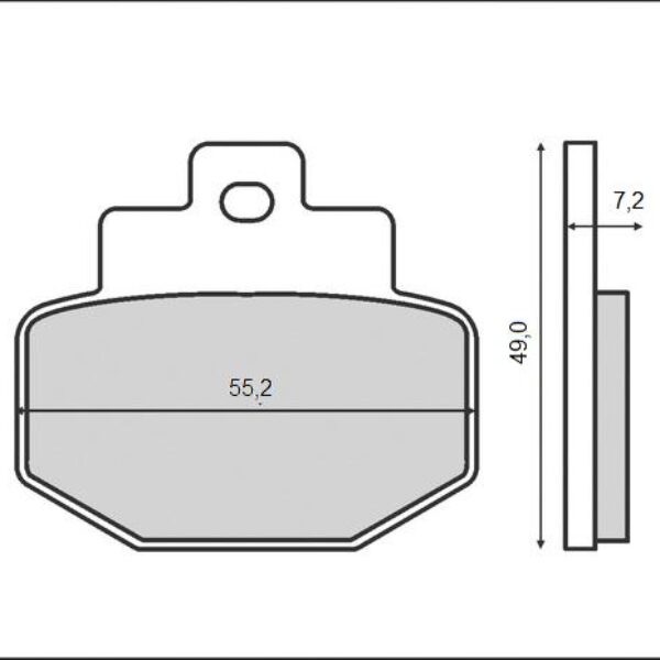 Brenta Klocki hamulcowe – BR3024
