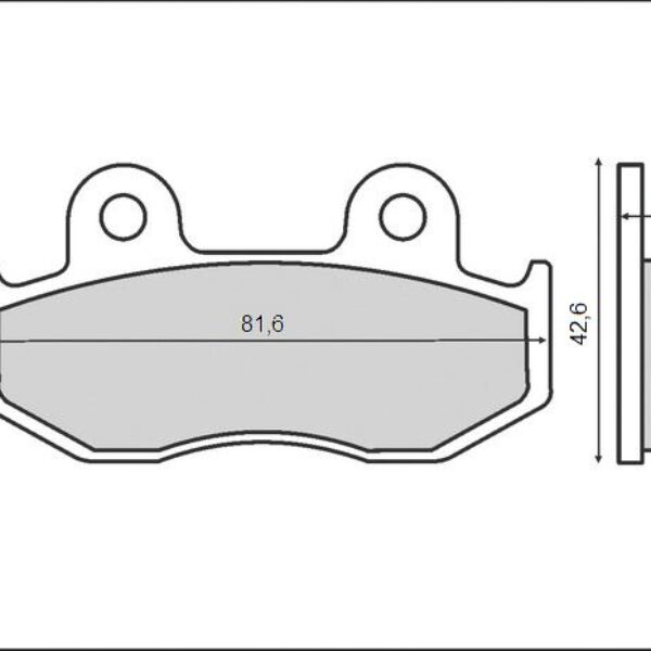 Brenta Klocki hamulcowe – BR3034