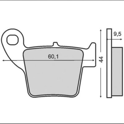 Brenta Klocki hamulcowe - HONDA CR/CRF` (2002-2016)