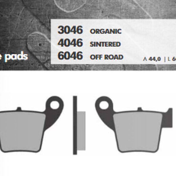 Brenta Klocki hamulcowe – HONDA CR/CRF TYŁ (FT 6046)