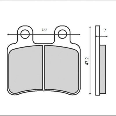Brenta Klocki hamulcowe - BR3048