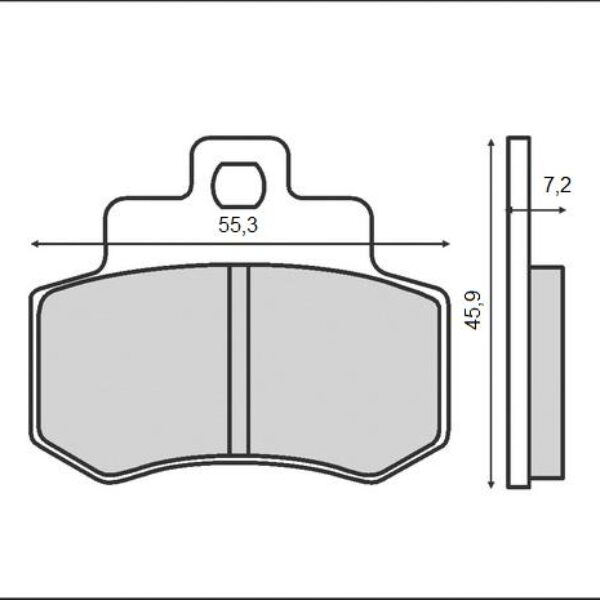 Brenta Klocki hamulcowe – BR3036