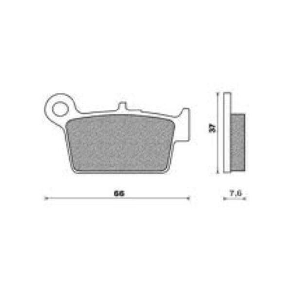 Brenta Klocki hamulcowe – BR4125