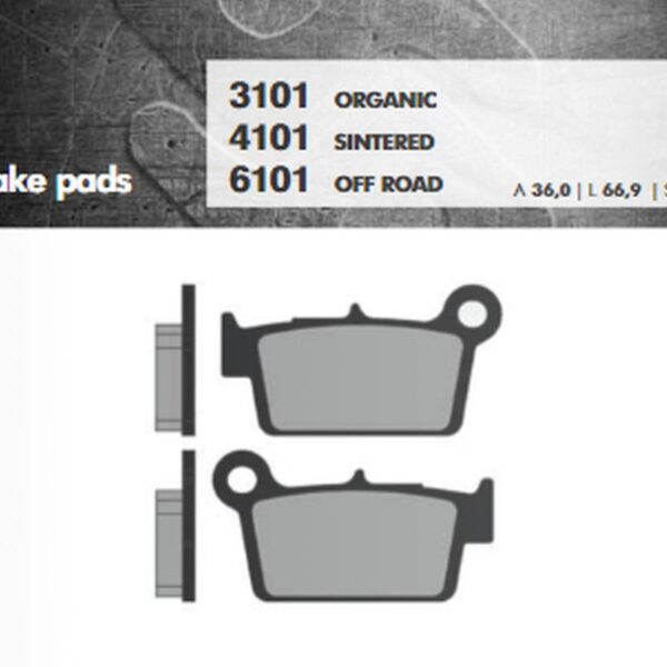 Brenta Klocki hamulcowe – BR6101