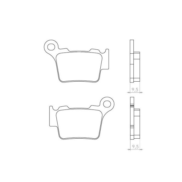 Brenta Klocki hamulcowe – BR4056