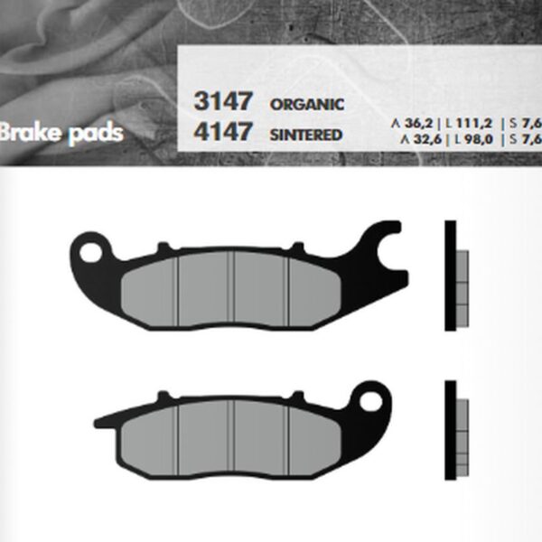 Brenta Klocki hamulcowe – BR4147