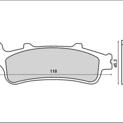 Brenta Klocki hamulcowe - BR3081