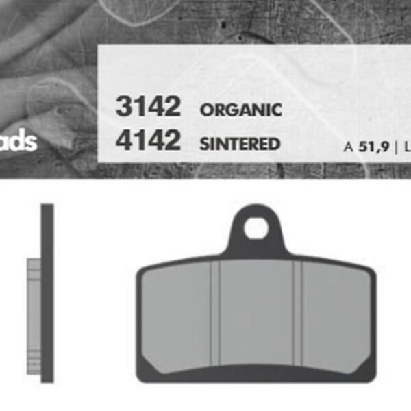 Brenta Klocki hamulcowe – BR3142