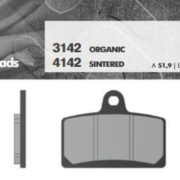 Brenta Klocki hamulcowe – BR4142