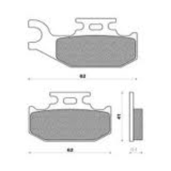 Brenta Klocki hamulcowe – BR3109