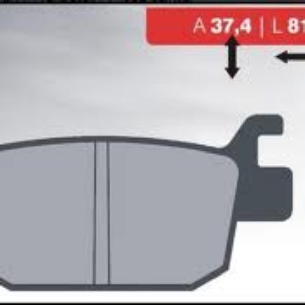 Brenta Klocki hamulcowe – BR4082