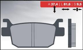 Brenta Klocki hamulcowe - BR4082