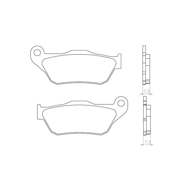 Brenta Klocki hamulcowe – BR4080