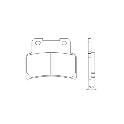 brenta klocki hamulcowe kh432 | BR3098