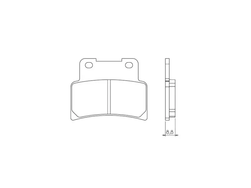 brenta klocki hamulcowe kh432 | BR3098
