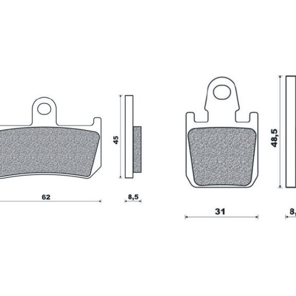 Brenta Klocki hamulcowe – BR4118