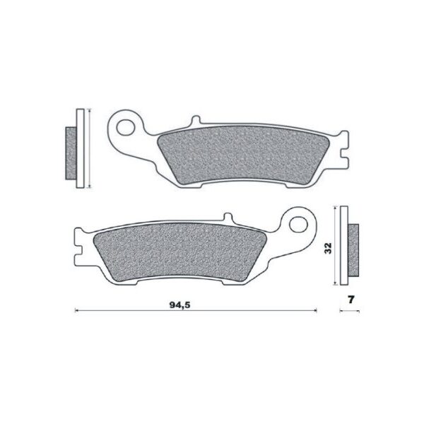 Brenta Klocki hamulcowe – BR4105