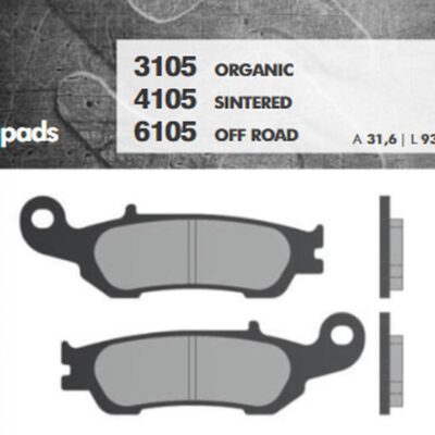 Brenta Klocki hamulcowe - BR3105