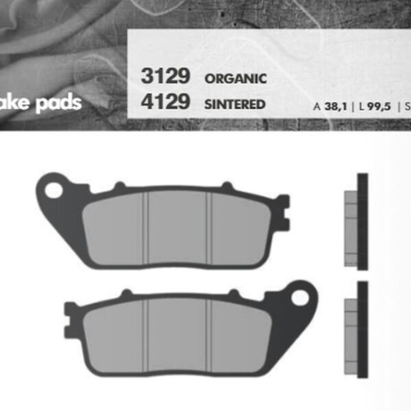 Brenta Klocki hamulcowe – BR3129