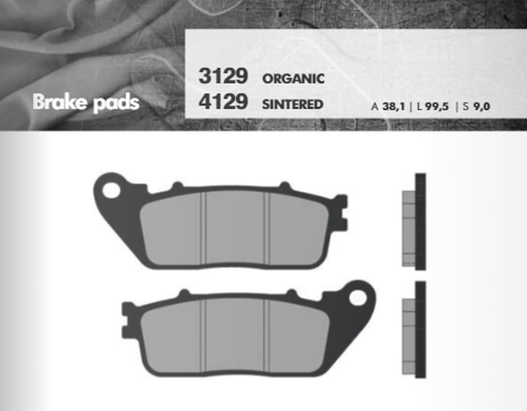 BRENTA KLOCKI HAMULCOWE KH488 (FT 3129) | BR3129