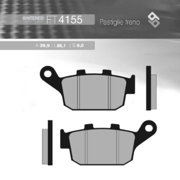 Brenta Klocki hamulcowe – HONDA CB 500R/X (2013-2016)