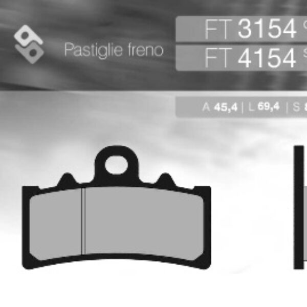 Brenta Klocki hamulcowe – KTM DUKE 125/200/390 PRZÓD… (2011-2016) – BR4154