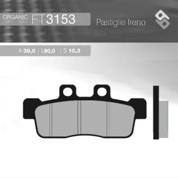 Brenta Klocki hamulcowe – YAMAHA NXC 125 CYGNUS PRZÓD… (2007-2010)
