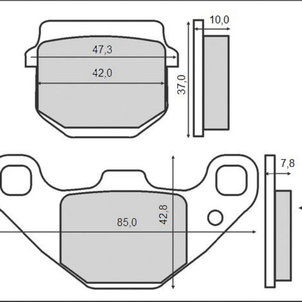 Brenta Klocki hamulcowe – BR3075