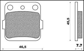 Brenta Klocki hamulcowe - BR3106