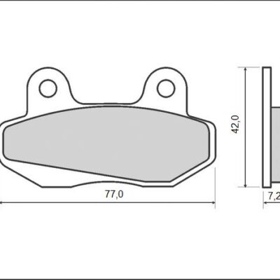 Brenta Klocki hamulcowe - BR3069