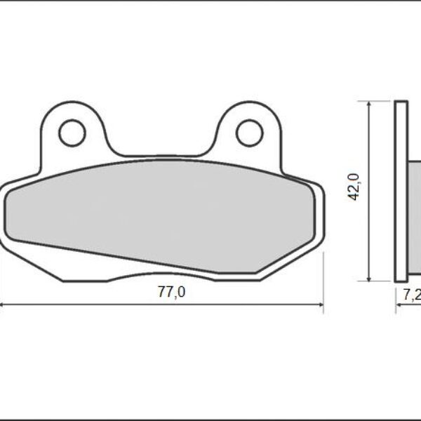 Brenta Klocki hamulcowe – BR3069