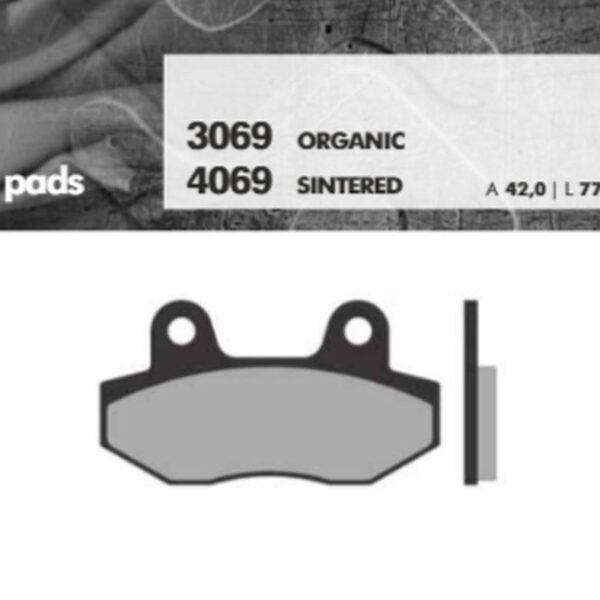 Brenta Klocki hamulcowe – BR4069