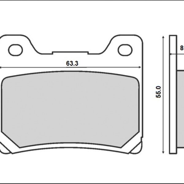 Brenta Klocki hamulcowe – BR3053