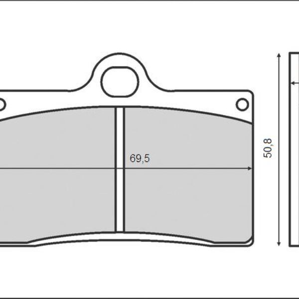 Brenta Klocki hamulcowe – BR3030