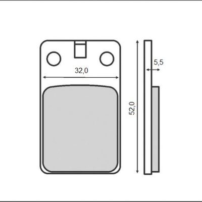 Brenta Klocki hamulcowe - BR3013
