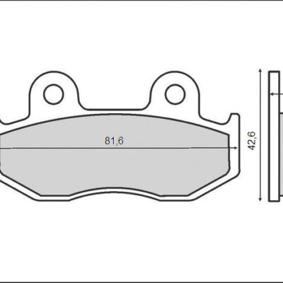 Brenta Klocki hamulcowe - BR3190