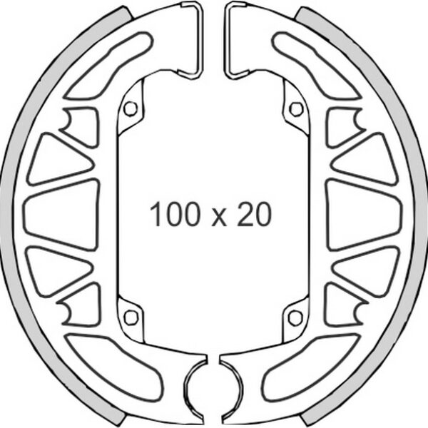 Brenta Szczęki hamulcowe – GILERA 50 PIAGGIO NRG/NTT/Q…